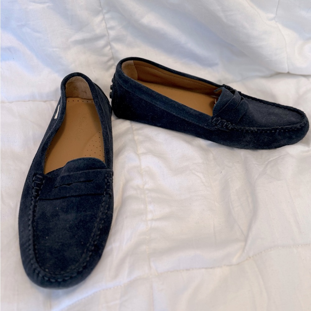 Oliver Caball Driver Loafers, navy suede size 38
